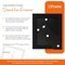Adjustable DIY Easel Backs | Solid Black Cardboard Back | Fits Most Photo Frames | USA Designed and Made